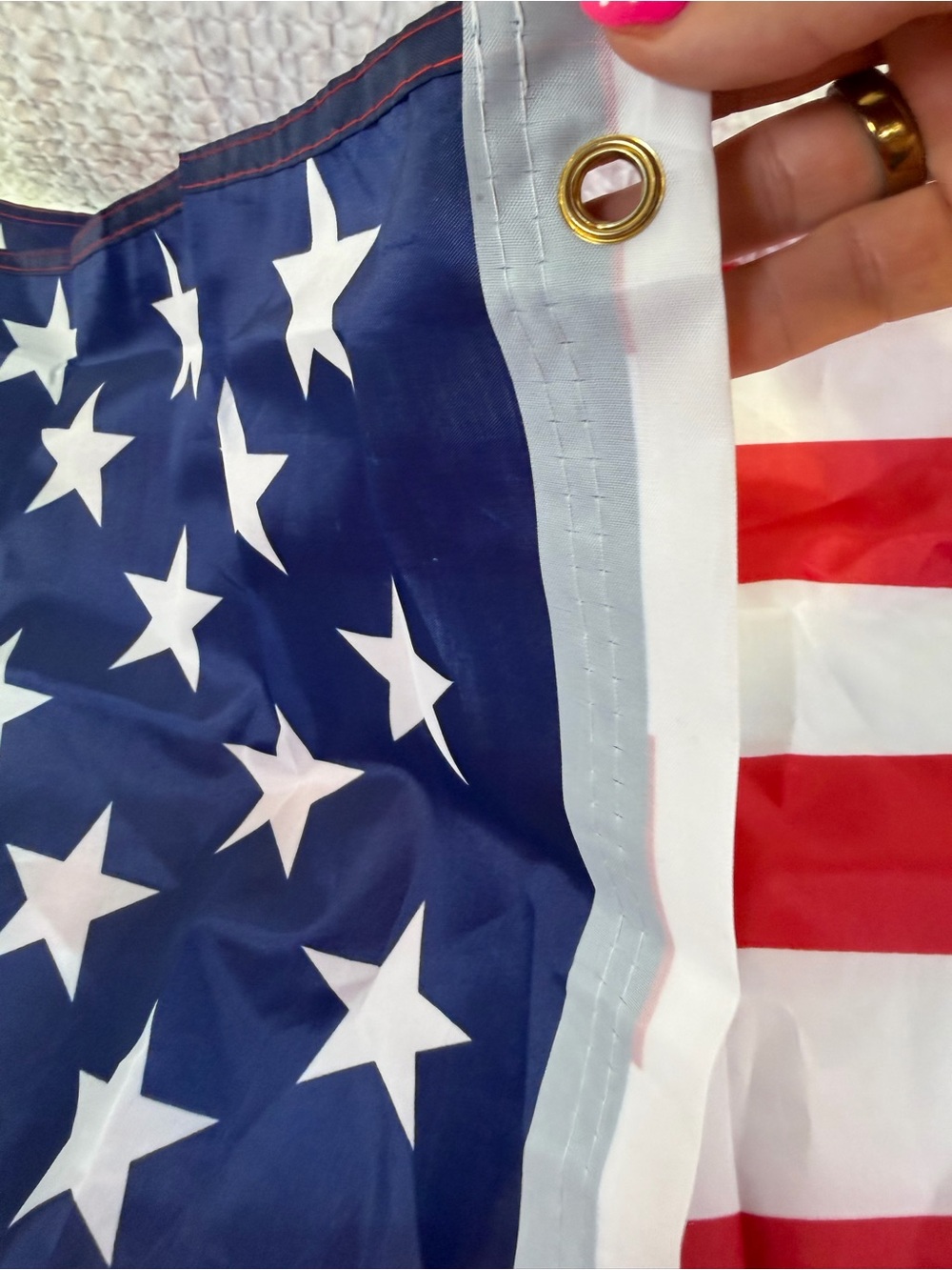 American Flag Polyester Stars & Stripes 60x38 - Picture 2 of 2
